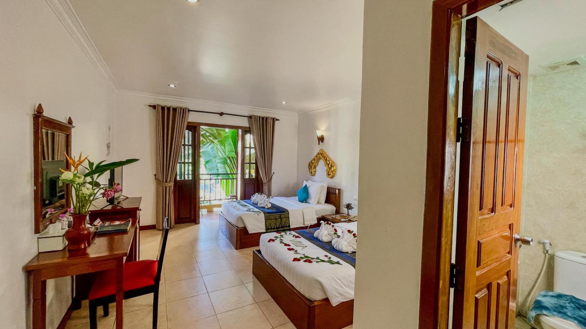 Villa Indochine D'Angkor Ciudad de Siem Riep Habitación foto