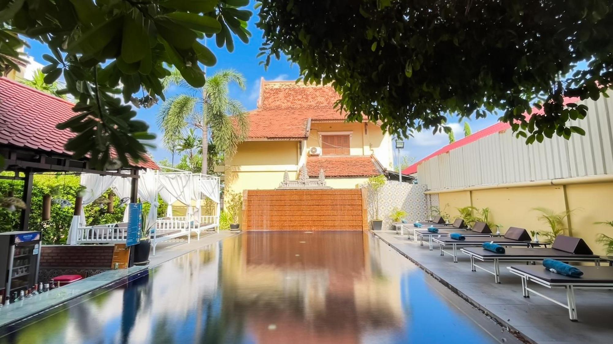 Villa Indochine D'Angkor Ciudad de Siem Riep Exterior foto